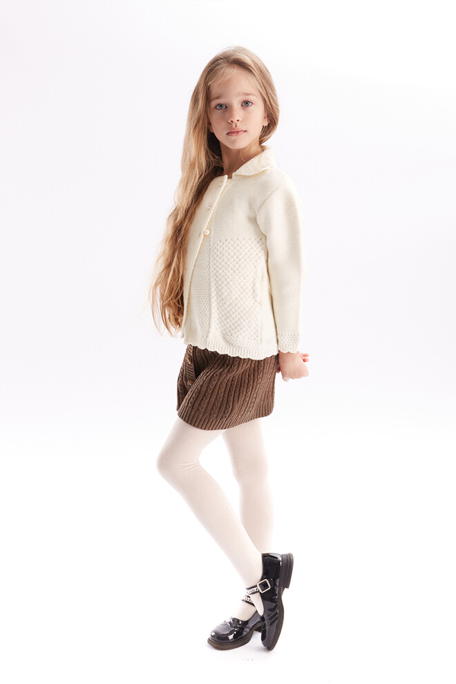 Дитячі бавовняні колготки Enjoy cotton 180 den Giulia (panna)