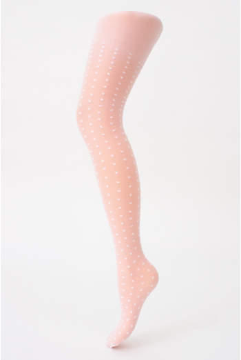 Колготки детские в горошек LOLA 20 (3) Giulia (bianco), белый Колготки детские в горошек LOLA 20 (3) Giulia (bianco), белый