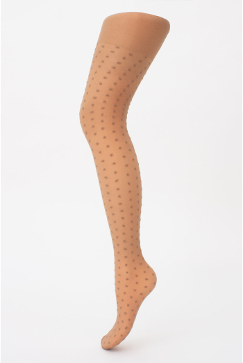 Колготки детские в горошек LOLA 20 (3) Giulia (glace), бежевый Колготки детские в горошек LOLA 20 (3) Giulia (glace), бежевый