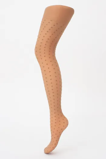 Колготки дитячі в горошок LOLA 20 (3) Giulia (glace), бежевий Колготки дитячі в горошок LOLA 20 (3) Giulia (glace), бежевий