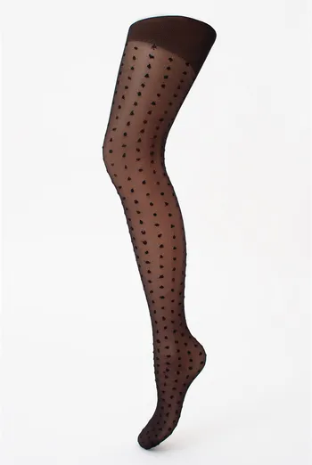 Колготки дитячі в горошок LOLA 20 (3) Giulia (nero), чорний Колготки дитячі в горошок LOLA 20 (3) Giulia (nero), чорний