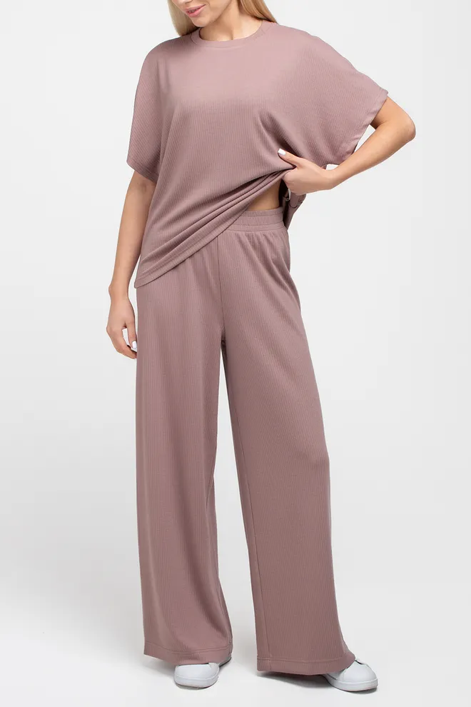 Комплект в рубчик LIGHT ESSENTIAL 5126/320 Giulia (dusty brown), коричневый