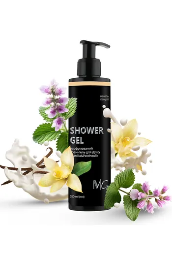 Крем-гель парфумований для душа “Vanilla & Patchouli” MG, 350 мл