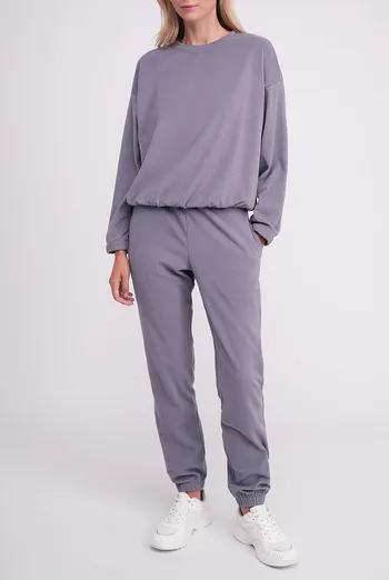 Флисовый комплект (свитшот и штаны) FLEECE FLOW 5812/210 Giulia (grey), серый Флисовый комплект (свитшот и штаны) FLEECE FLOW 5812/210 Giulia (grey), серый