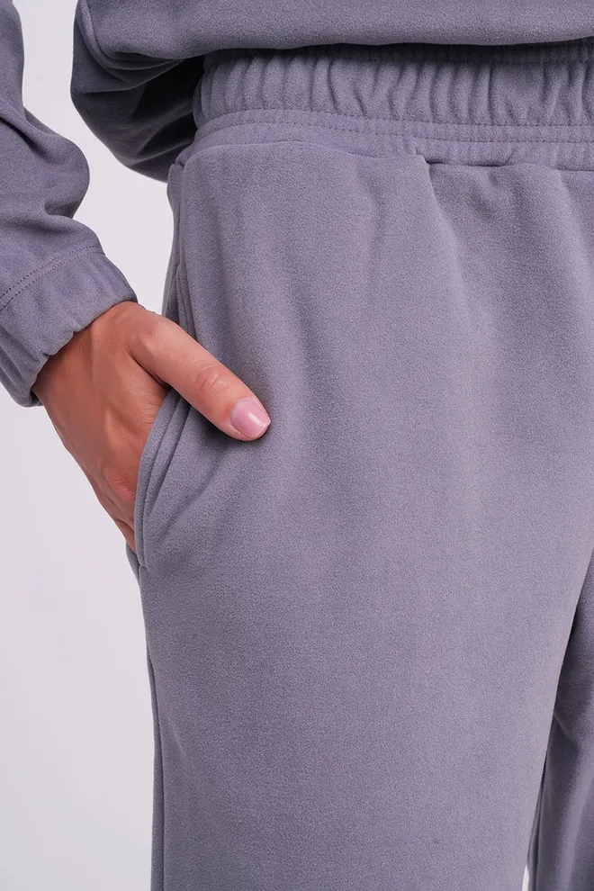 Флисовый комплект (свитшот и штаны) FLEECE FLOW 5812/210 Giulia (grey), серый