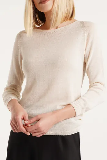 Джемпер из шерсти мериноса FREYJA 4419/230 Giulia (beige), бежевый