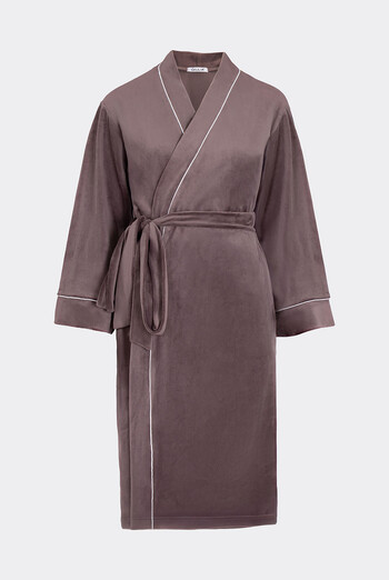 Xалат под пояс SOFT WINTER 7320/080 Giulia (mokko), коричневый