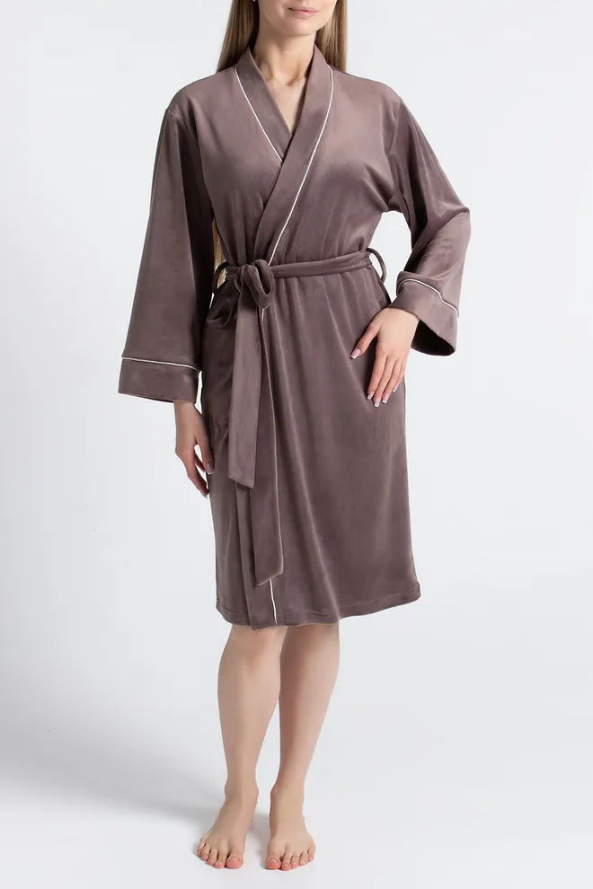 Xалат под пояс SOFT WINTER 7320/080 Giulia (mokko), коричневый