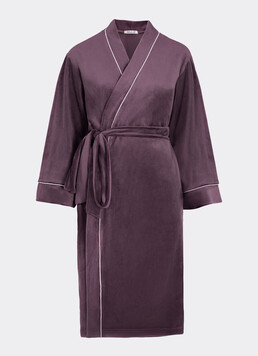 Xалат під пояс SOFT WINTER 7320/080 Giulia (dark lavender), фіолетовий