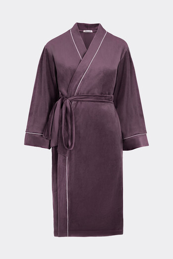 Xалат под пояс SOFT WINTER 7320/080 Giulia (dark lavender), фиолетовый