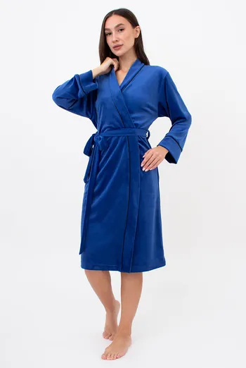 Халат теплий жіночий SOFT WINTER 7331/080 Giulia (navy), синій Халат теплий жіночий SOFT WINTER 7331/080 Giulia (navy), синій