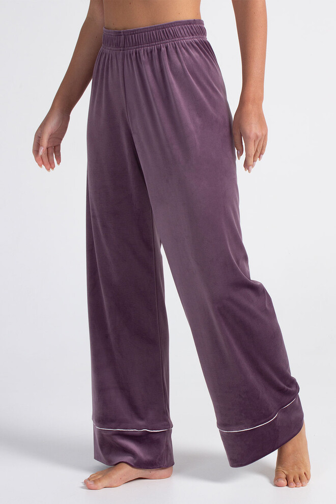 Комплект на запах из велюра SOFT WINTER 5606/080 Giulia (lavender purple), фиолетовый