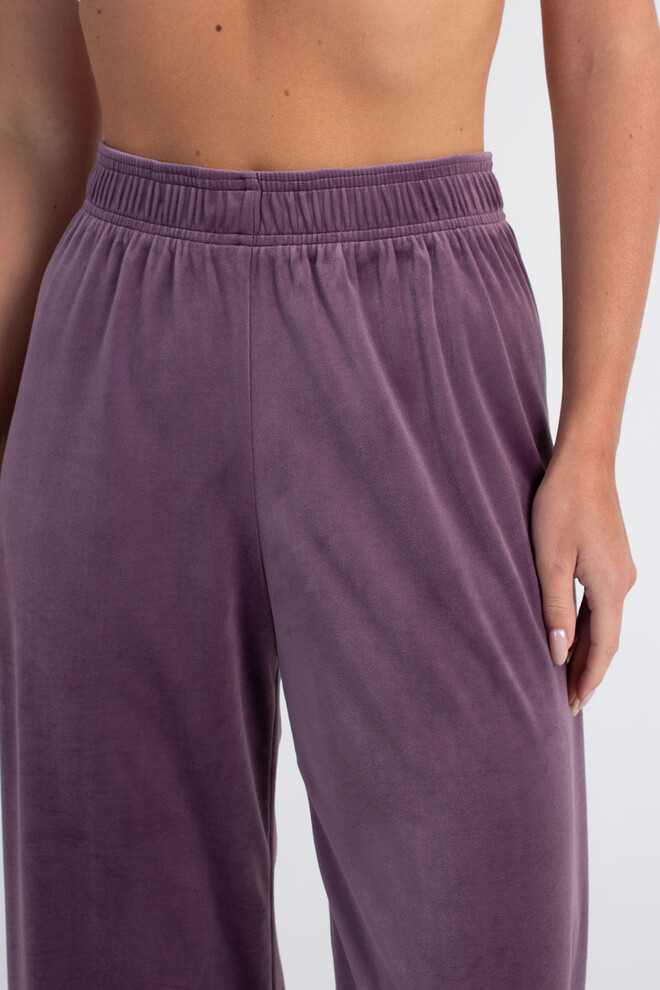 Комплект на запах из велюра SOFT WINTER 5606/080 Giulia (lavender purple), фиолетовый