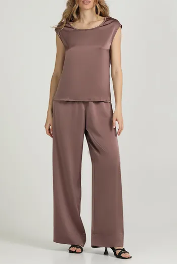 Комплект из шелка ROYAL SILK 5124/050 Giulia (cappuccino), коричневый Комплект из шелка ROYAL SILK 5124/050 Giulia (cappuccino), коричневый