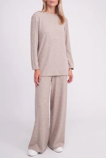 Комплект из ангоры TWINKET 5810/270 Giulia (oatmeal melange), бежевый