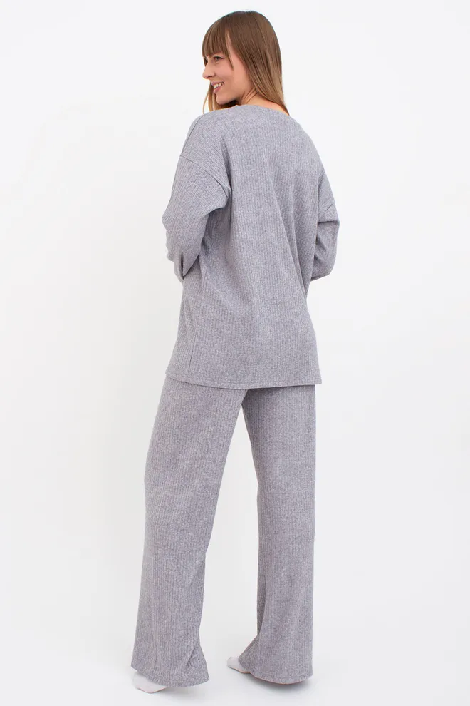 Комплект вільного крою WARMLY TOUCH 5809/150 Giulia (light grey melange), сірий