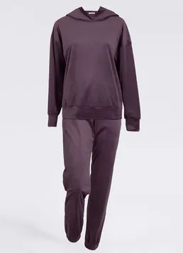 Комплект из велюра SOFT WINTER 5814/080 Giulia (dark lavender), фиолетовый