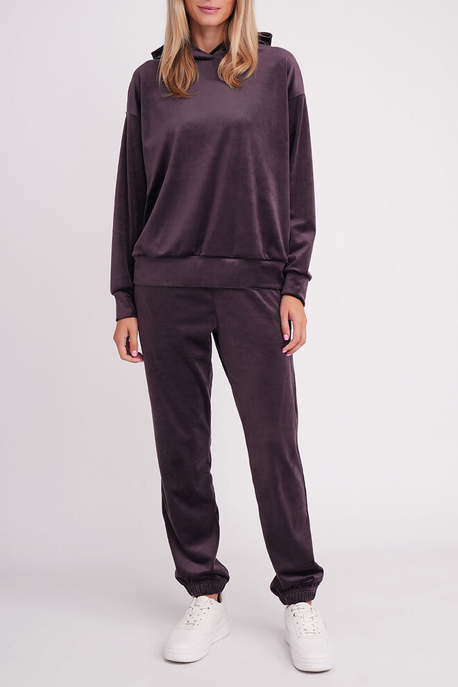 Комплект из велюра SOFT WINTER 5814/080 Giulia (dark lavender), фиолетовый