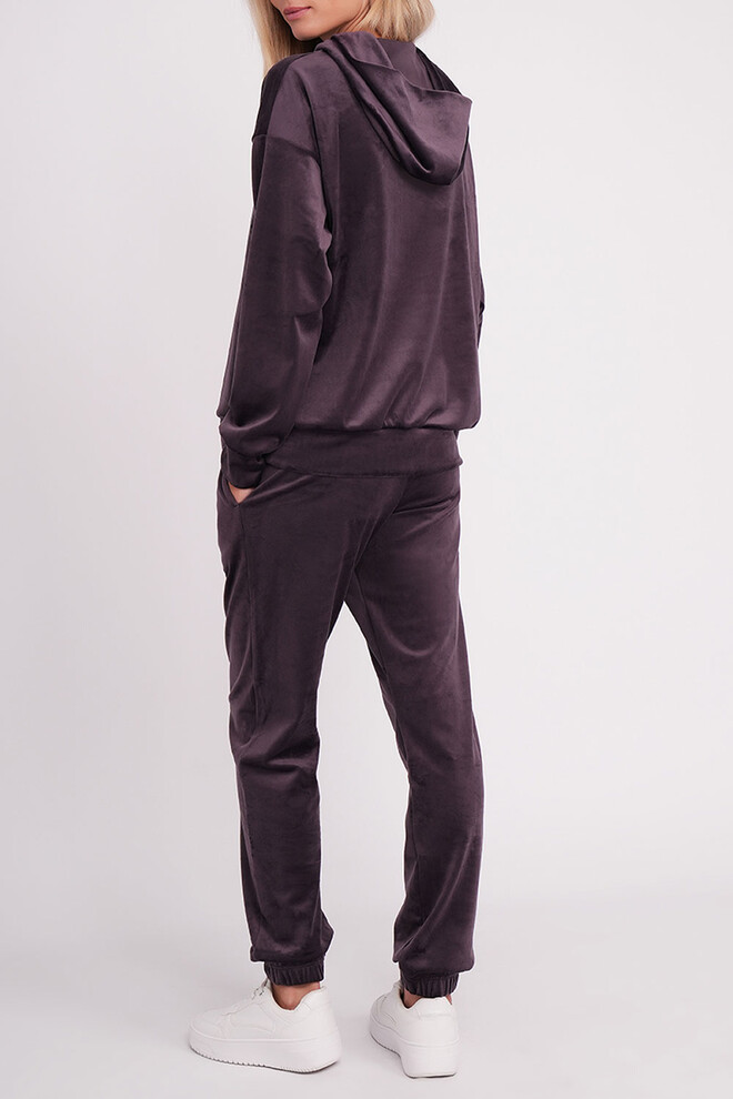 Комплект из велюра SOFT WINTER 5814/080 Giulia (dark lavender), фиолетовый