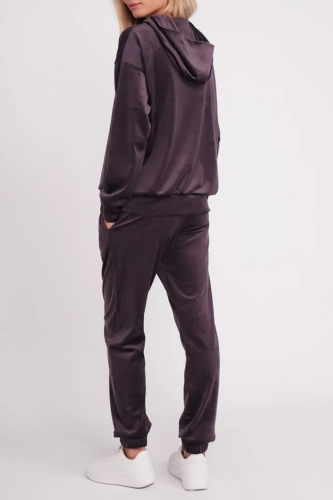 Комплект з велюру SOFT WINTER 5814/080 Giulia (dark lavender), фіолетовий