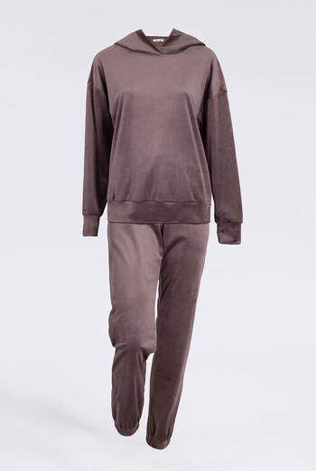 Комплект из велюра SOFT WINTER 5814/080 Giulia (mokko), коричневый Комплект из велюра SOFT WINTER 5814/080 Giulia (mokko), коричневый