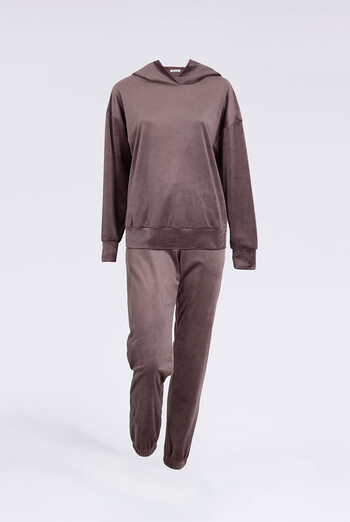 Комплект из велюра SOFT WINTER 5814/080 Giulia (mokko), коричневый Комплект из велюра SOFT WINTER 5814/080 Giulia (mokko), коричневый