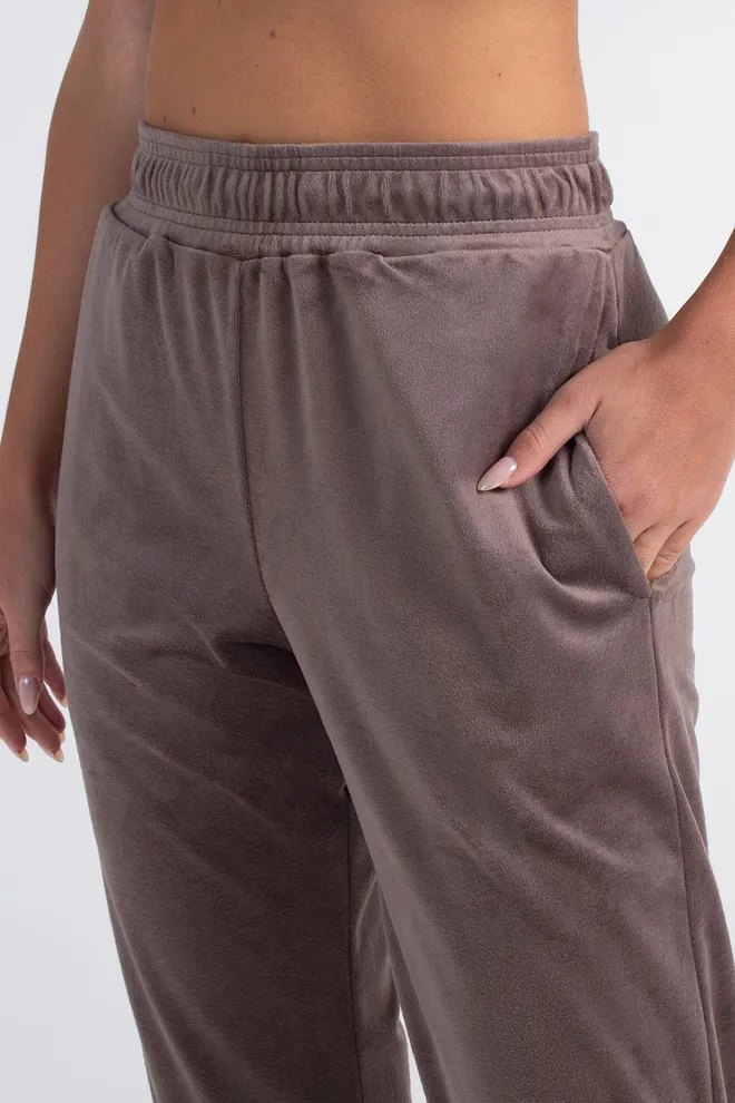 Комплект з велюру SOFT WINTER 5814/080 Giulia (mokko), коричневий