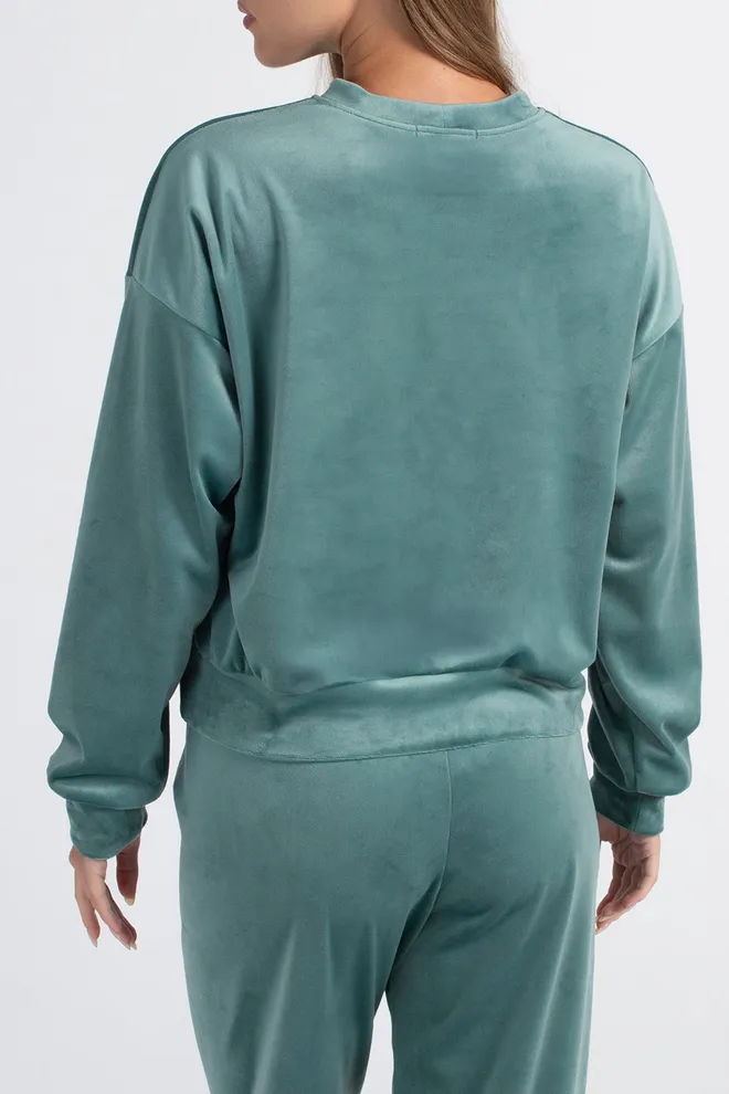 Комплект з велюру SOFT WINTER 5815/080 Giulia (jade green), зелений