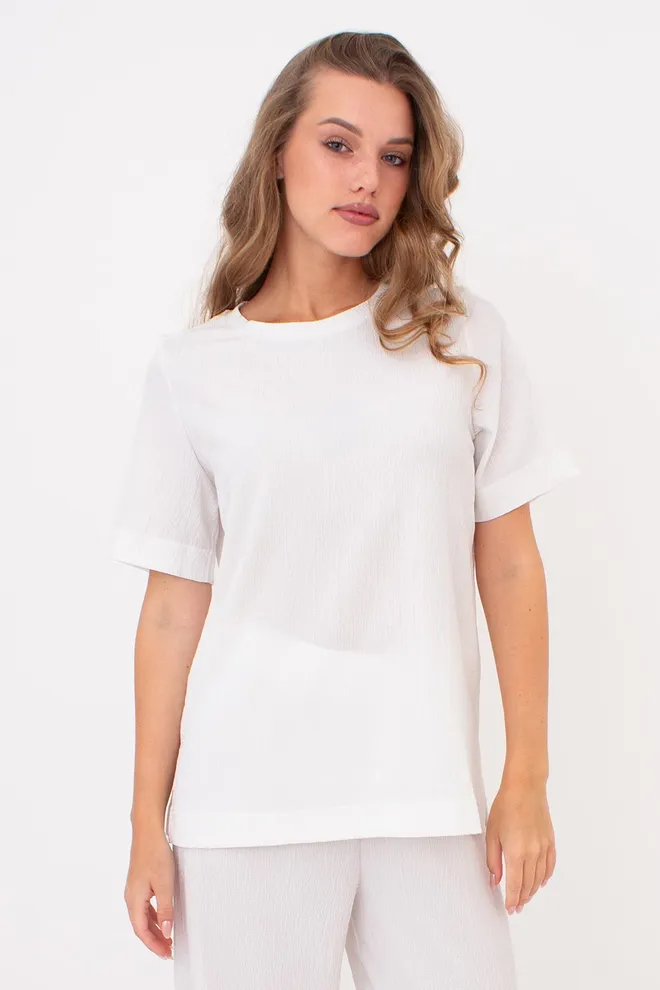 Комплект з жатки (футболка та штани) RUMPLE RICH 5125/260 Giulia (milk), білий