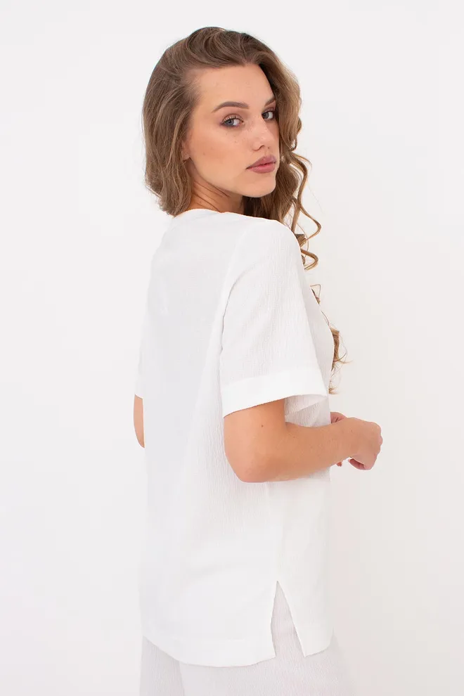 Комплект з жатки (футболка та штани) RUMPLE RICH 5125/260 Giulia (milk), білий