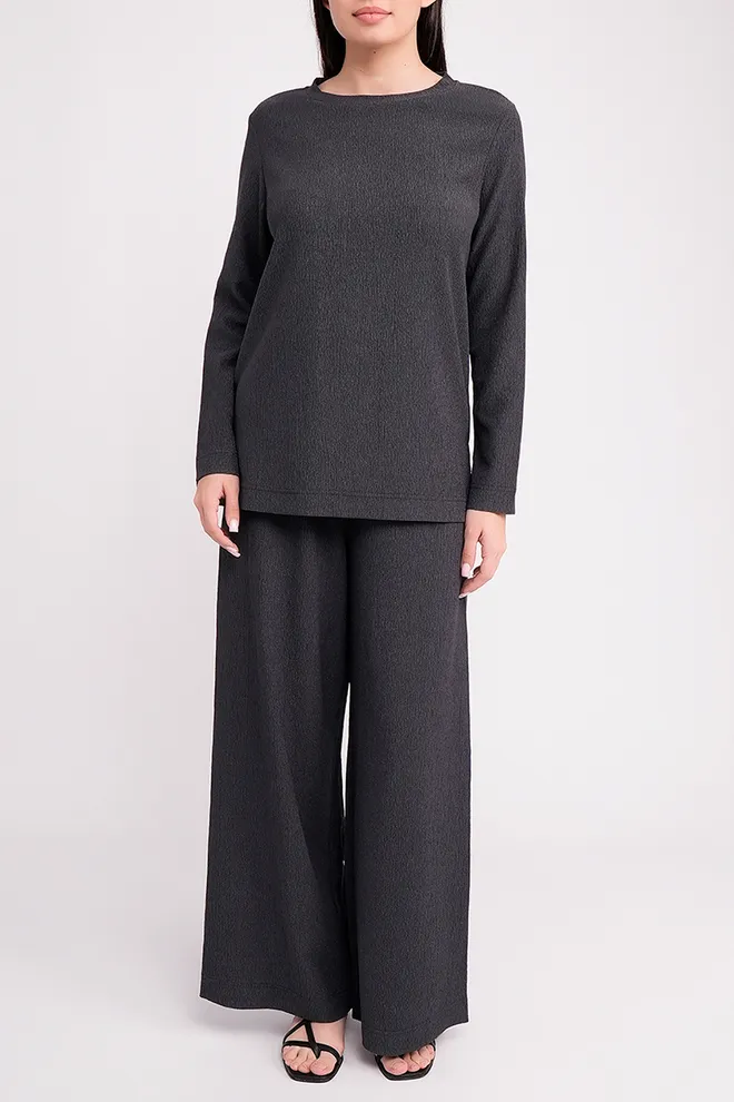 Комплект из жатки RUMPLE RICH 5342/260 Giulia (graphite), серый