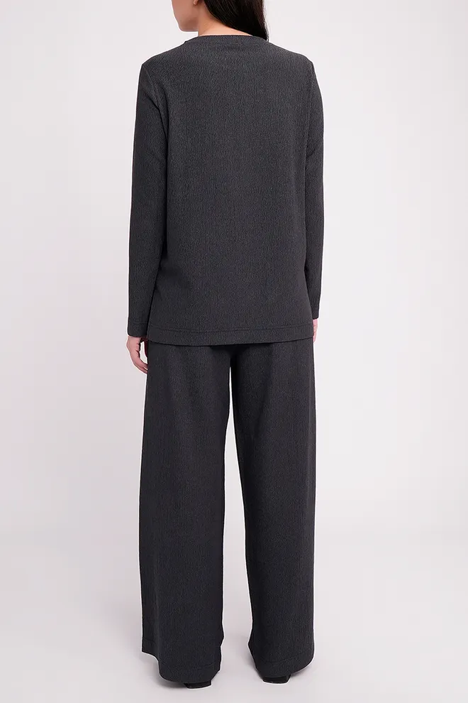 Комплект из жатки RUMPLE RICH 5342/260 Giulia (graphite), серый