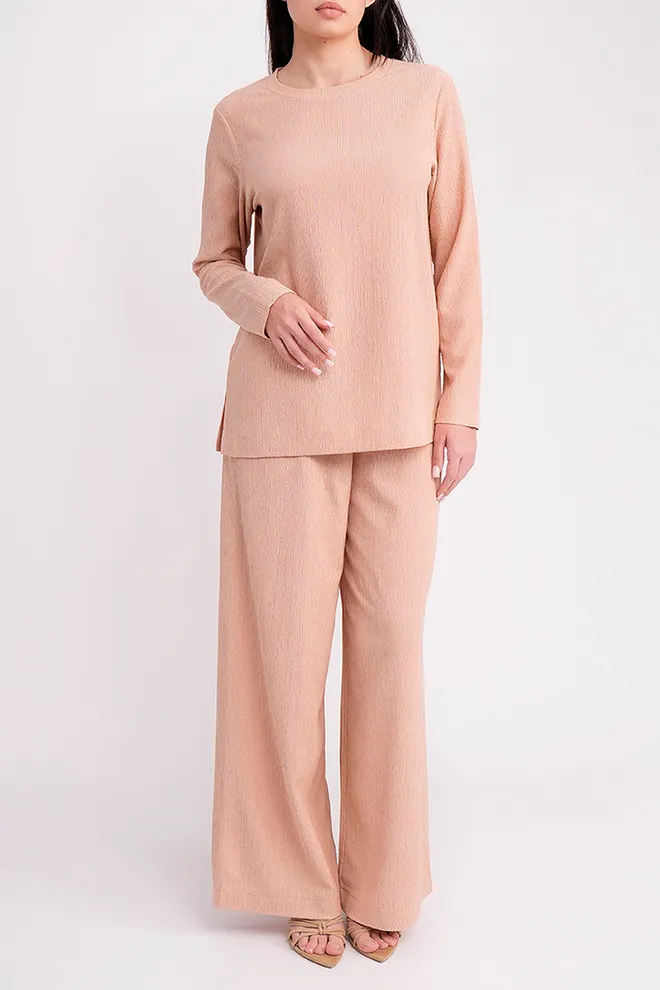 Комплект из жатки RUMPLE RICH 5342/260 Giulia (light beige), бежевый