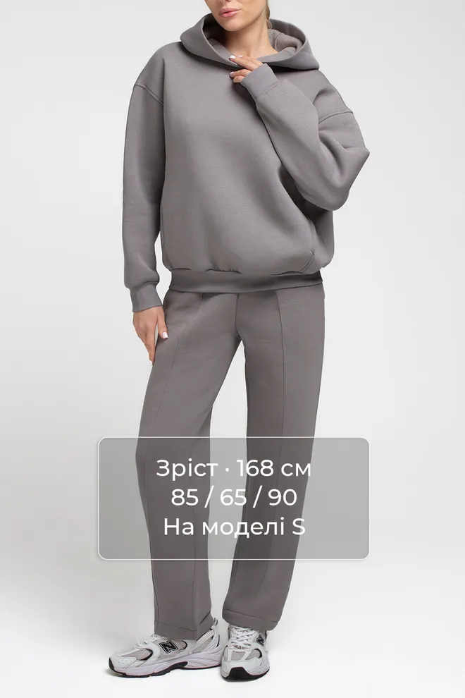 Спортивный комплект SPORT STYLE 5818/170 Giulia (steel grey), серый