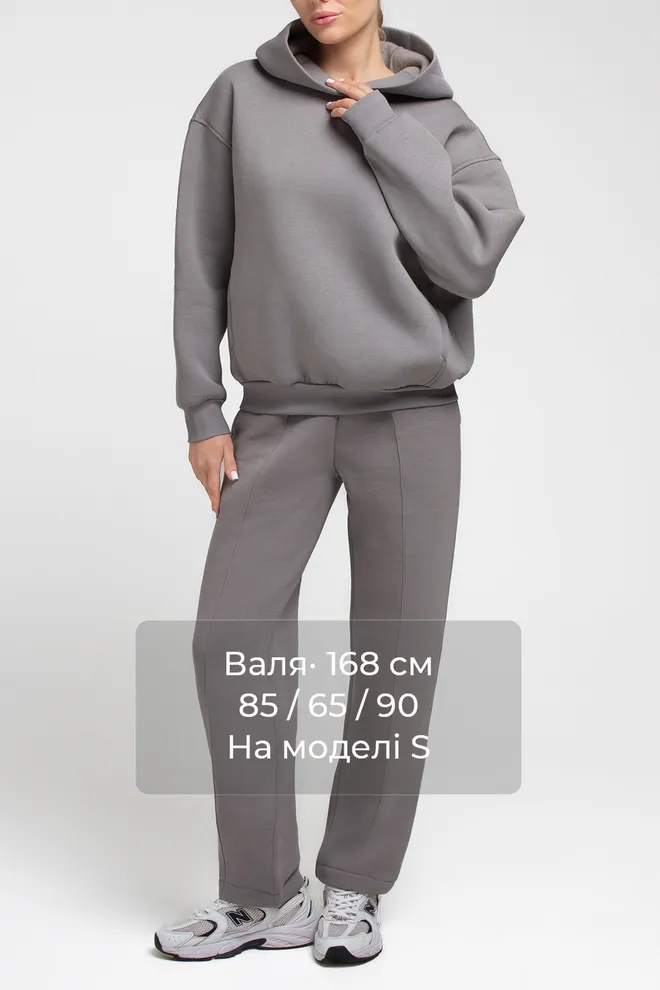 Спортивный комплект SPORT STYLE 5818/170 Giulia (steel grey), серый