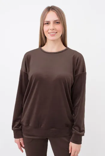 Свитшот женский SOFT WINTER 4405/080 Giulia (brown), коричневый Свитшот женский SOFT WINTER 4405/080 Giulia (brown), коричневый