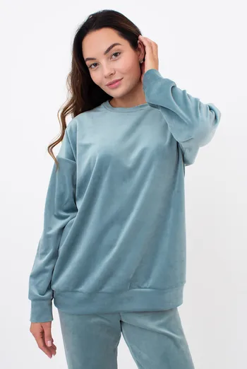 Свитшот женский SOFT WINTER 4405/080 Giulia (mint), зеленый Свитшот женский SOFT WINTER 4405/080 Giulia (mint), зеленый