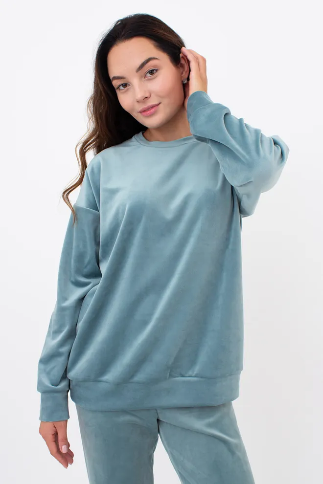 Світшот жіночий SOFT WINTER 4405/080 Giulia (mint), зелений