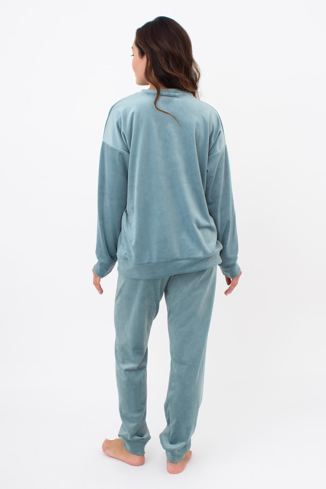 Свитшот женский SOFT WINTER 4405/080 Giulia (mint), зеленый