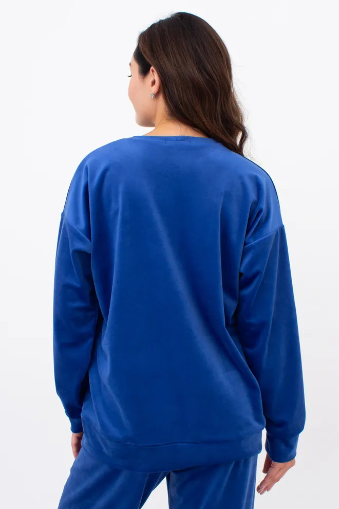 Світшот жіночий SOFT WINTER 4405/080 Giulia (navy), синій