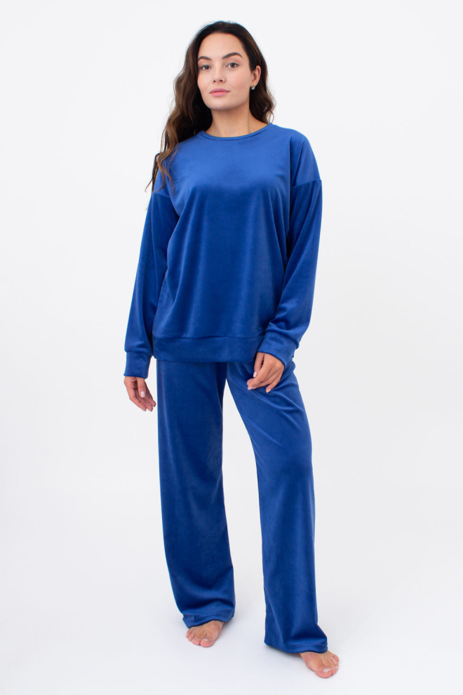 Свитшот женский SOFT WINTER 4405/080 Giulia (navy), синий