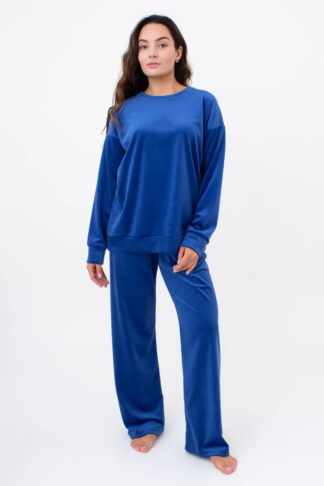 Світшот жіночий SOFT WINTER 4405/080 Giulia (navy), синій