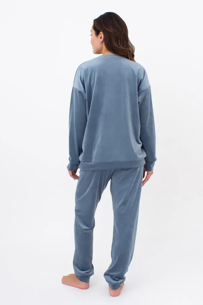 Світшот жіночий SOFT WINTER 4405/080 Giulia (smoky blue), блакитний