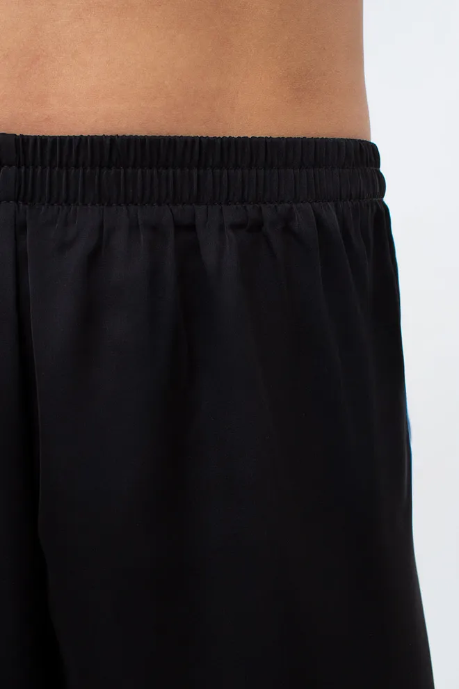 Жіноча шовкова піжама з жакетом та штанами в піони BLOSSOM VEIL 5604/050 Giulia (peony sketch white/black), білий/чорний