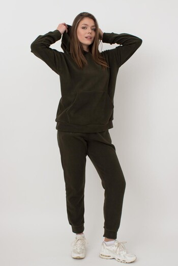 Жіночий спортивний костюм худі та штани Street Style 5801/210 Giulia (khaki)