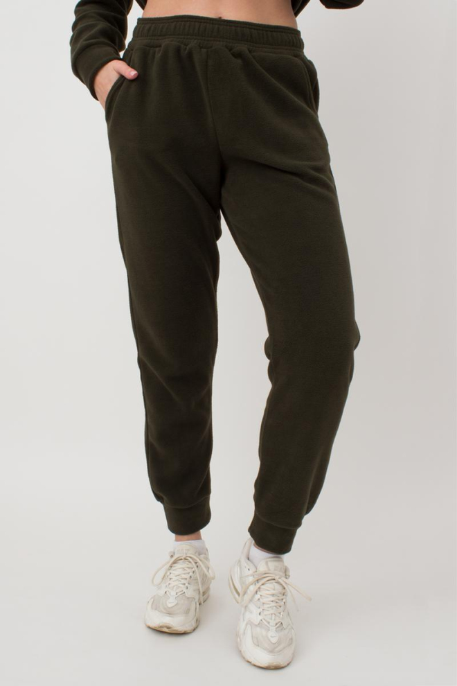 Жіночий спортивний костюм худі та штани Street Style 5801/210 Giulia (khaki)