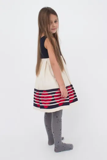 Дитячі колготки з малюнком Abby 60 den model 3 Giulia (light gray)