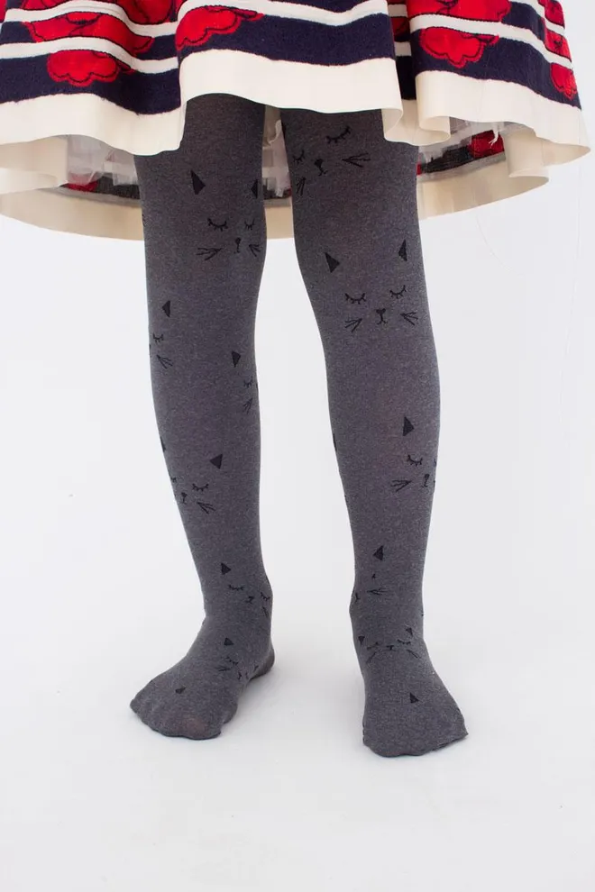 Детские колготки с рисунком Abby 60 den model 3 Giulia (light gray)