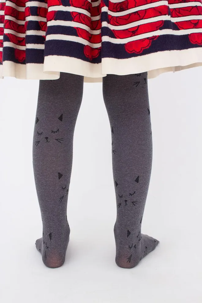 Детские колготки с рисунком Abby 60 den model 3 Giulia (light gray)