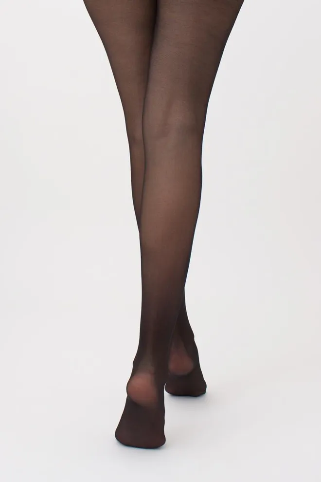 Колготки з малюнком і люрексом Adore 20 den model 5 Giulia (nero), чорний